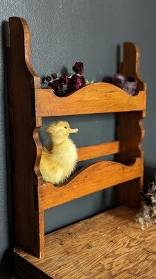 desk wood shelf