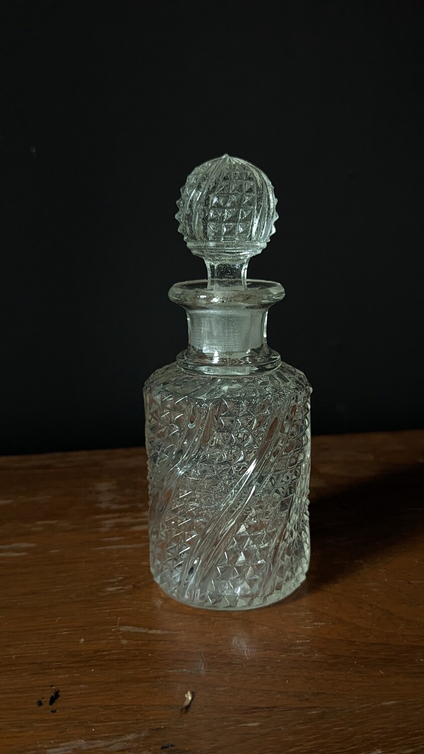 French crystal perfume bottle