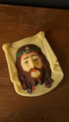 antique wax jesus