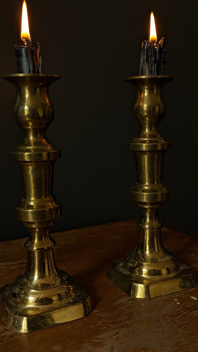 candle holders pair