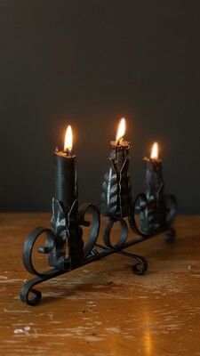black candle holder