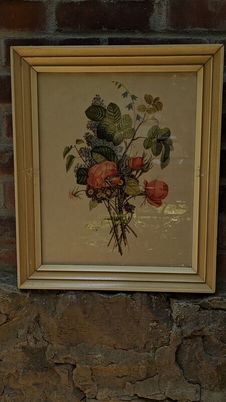 Floral frame