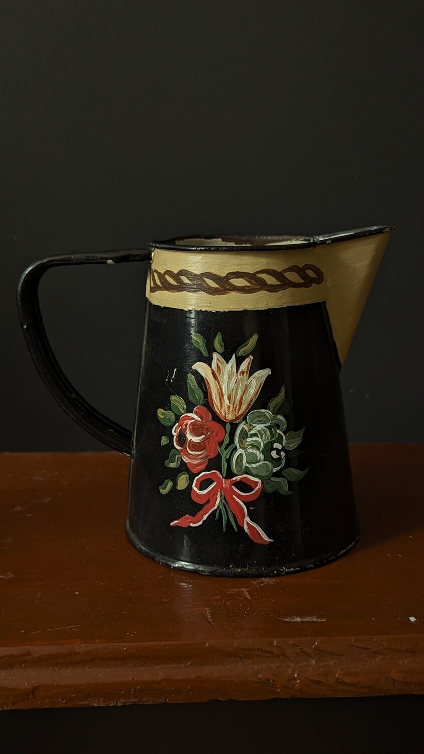 Watering can hand painted