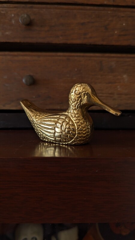 Brass duck