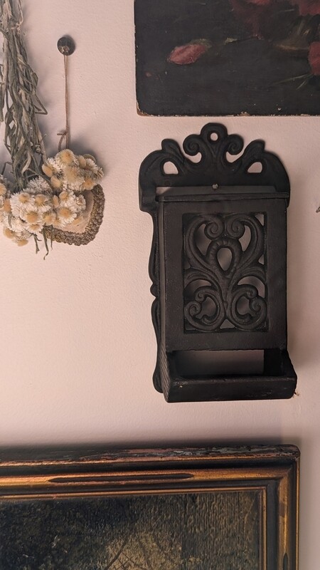 Iron match box