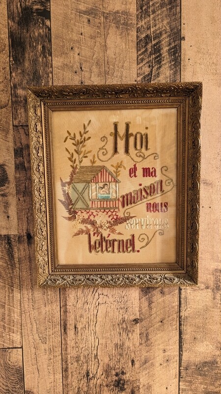 Antique art piece religious