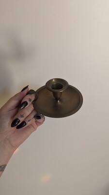 Candle holder brass