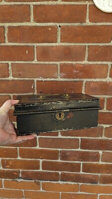 Vintage metal box