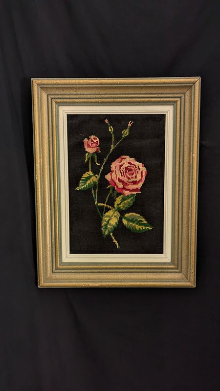 Roses needlepoint