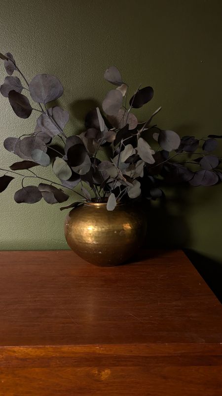 Brass vase