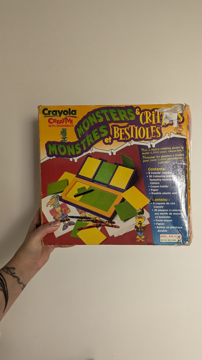 Crayola monsters critters
