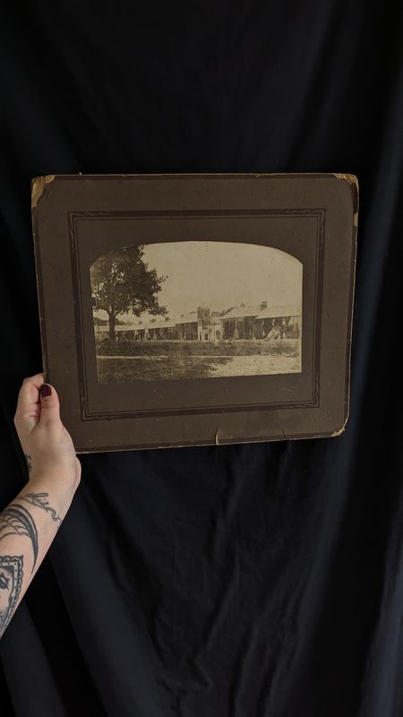 Old mill photo CDV