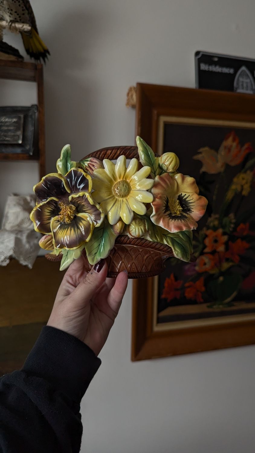 Napco pansy daisy
