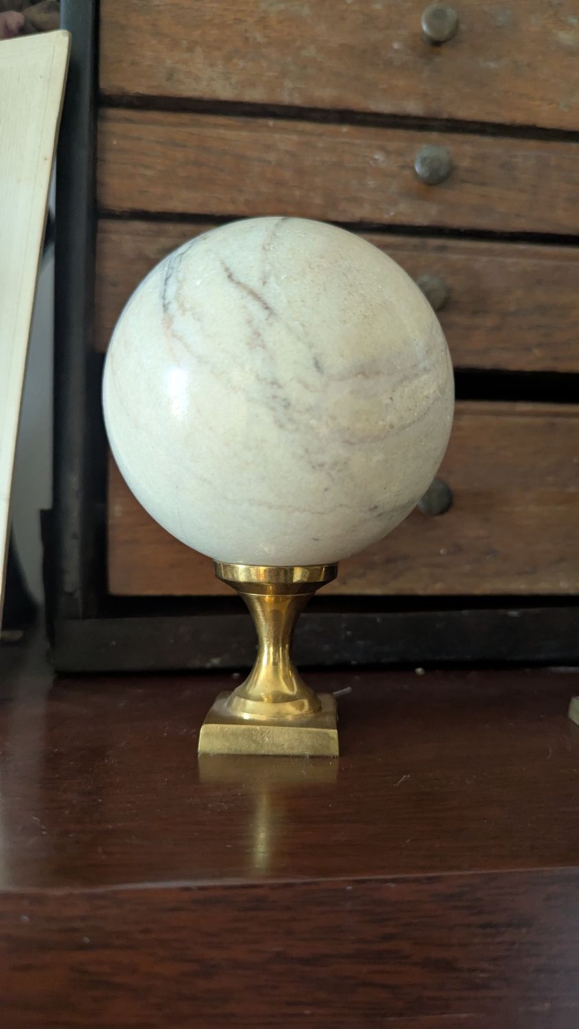Orb brass stand (listing for 1)