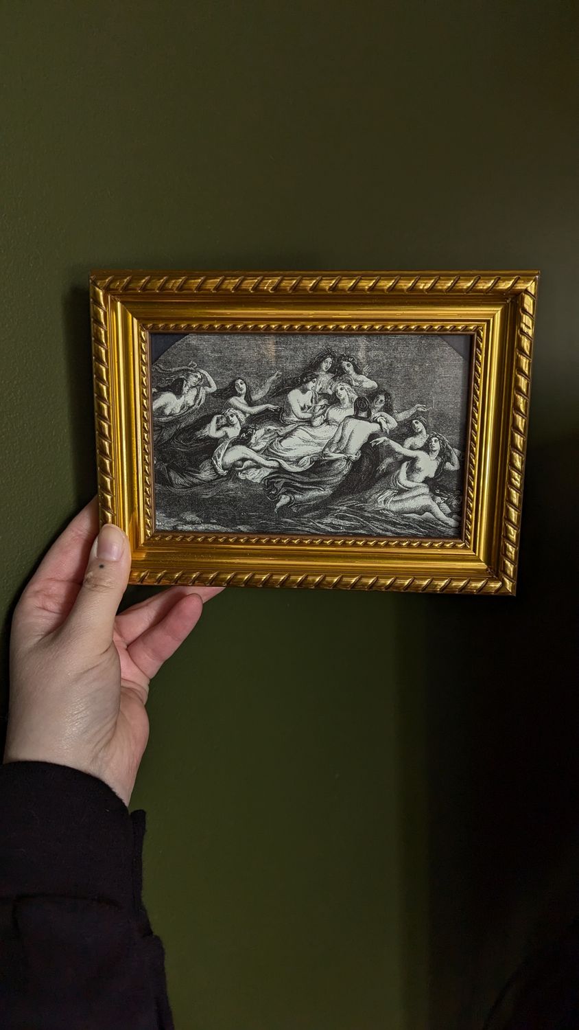 Framed scene