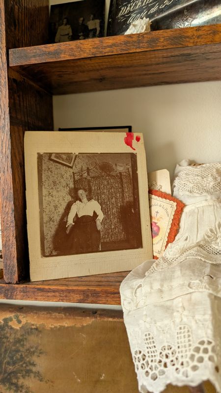 Woman in chair photo