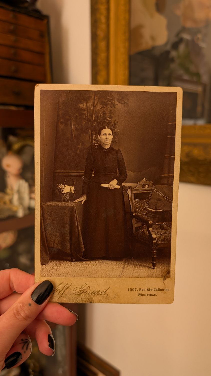 CDV victorian woman