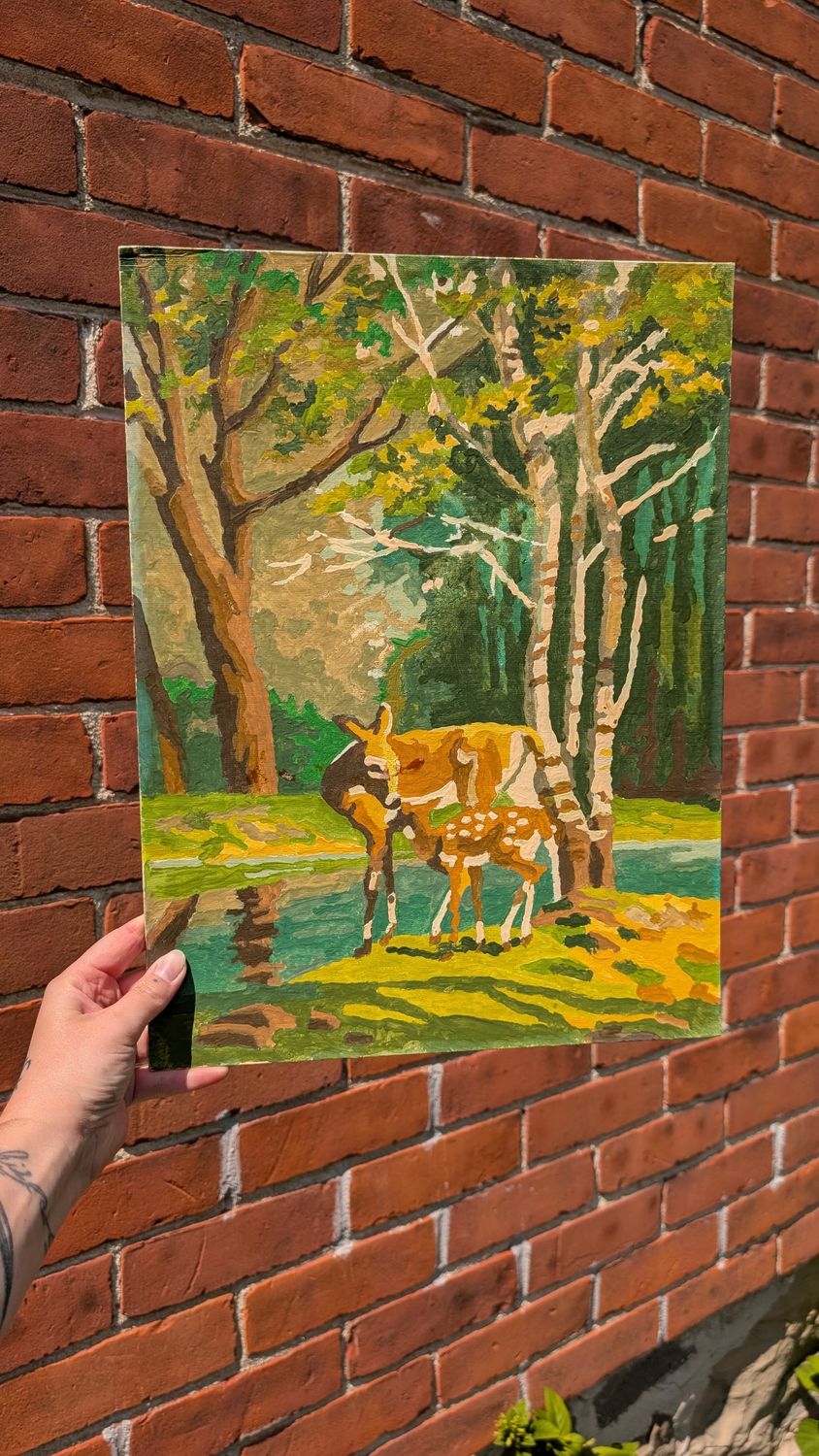 1970&#39;s number painting