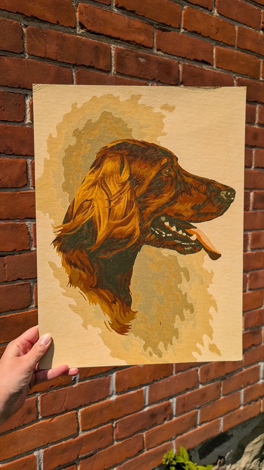 1970&#39;s number painting