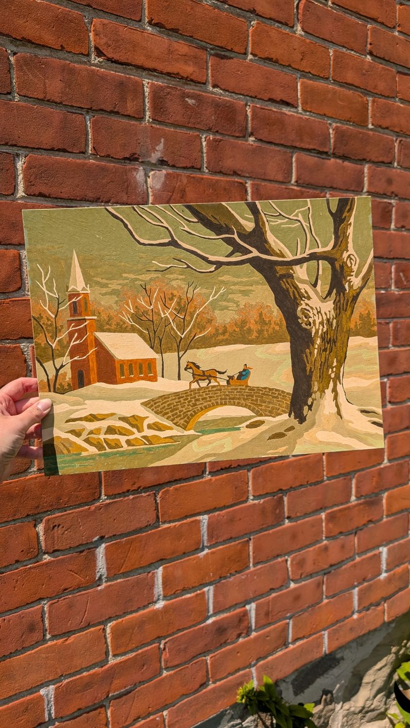 1970&#39;s number painting