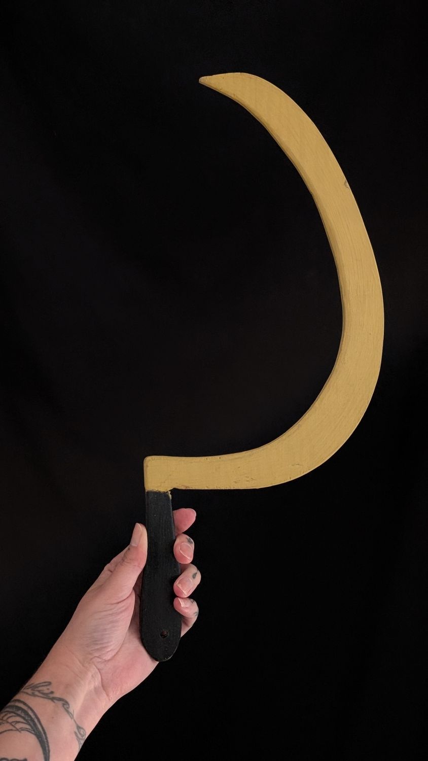 Knight of pythias ceremonial scythe