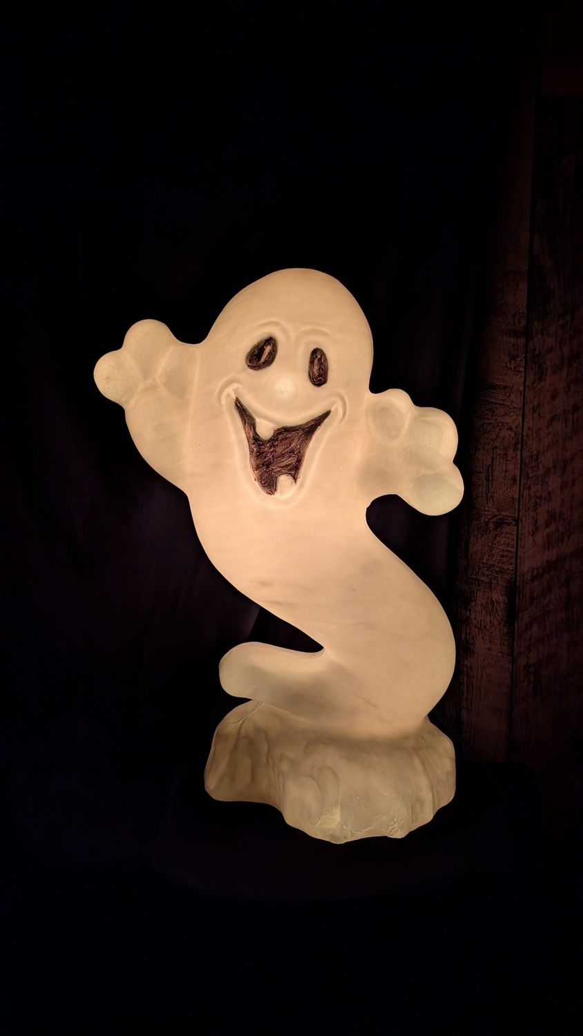 Ghost blow mold