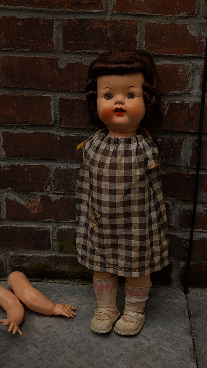 1950s ideal saucy walker doll 22&quot;