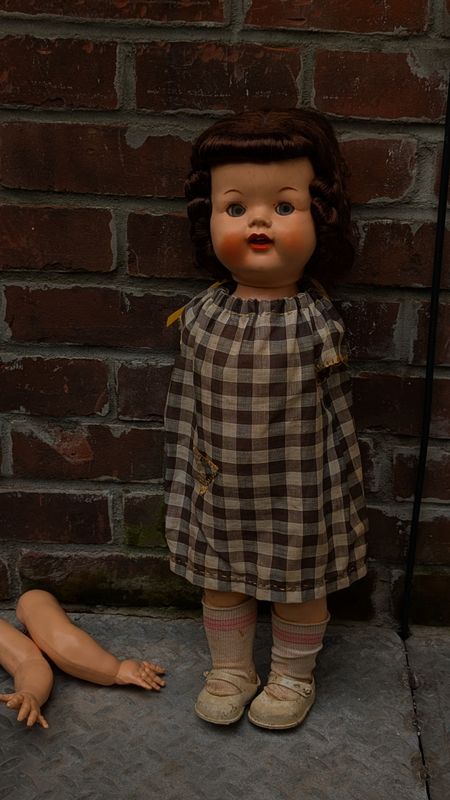 1950s ideal saucy walker doll 22&quot;