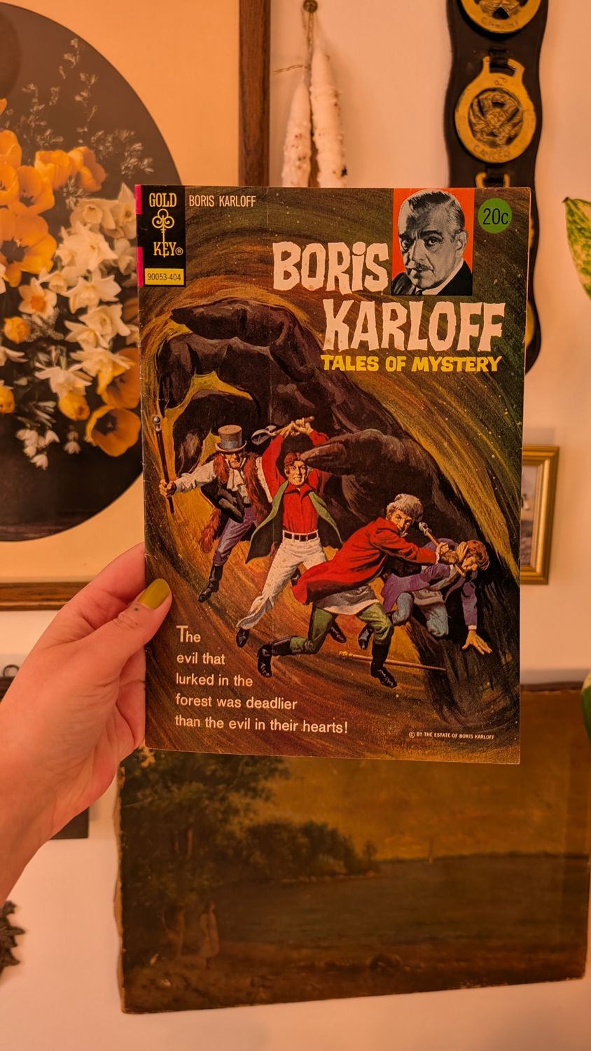 BORIS KARLOFF TALES OF MYSTERY #53 (1974) Gold Key Comics horror
