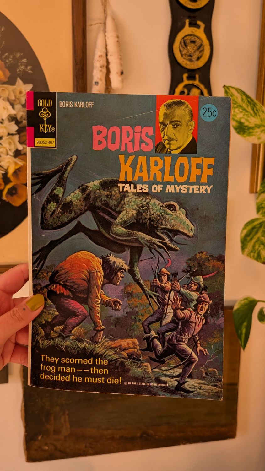 BORIS KARLOFF - TALES OF MYSTERY #55 Gold Key Comics 1974
