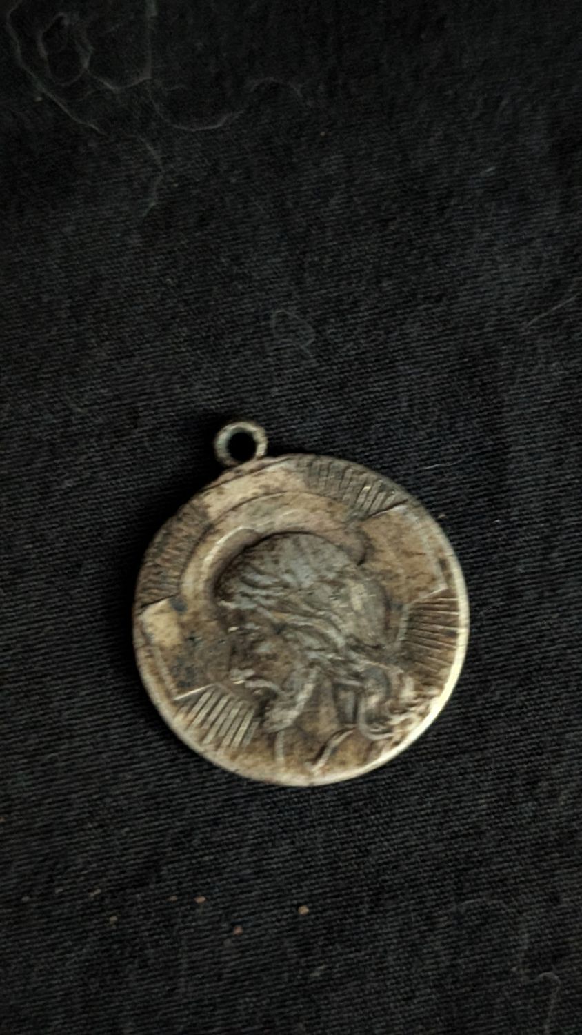 Vintage religious episcopalian medal call a priest