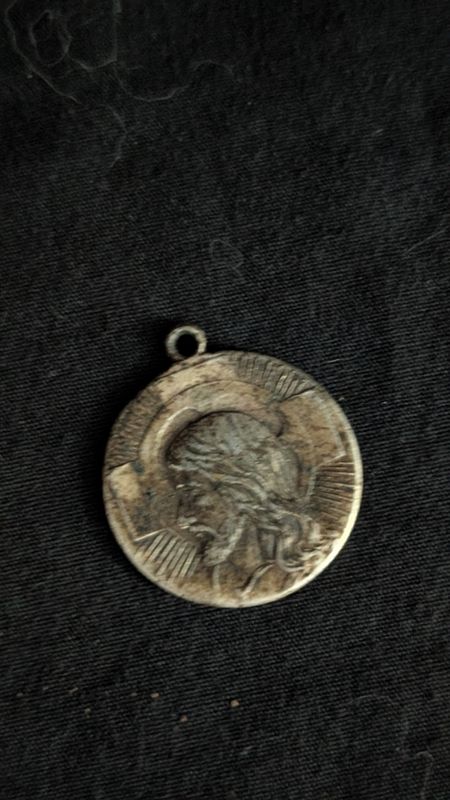 Vintage religious episcopalian medal call a priest