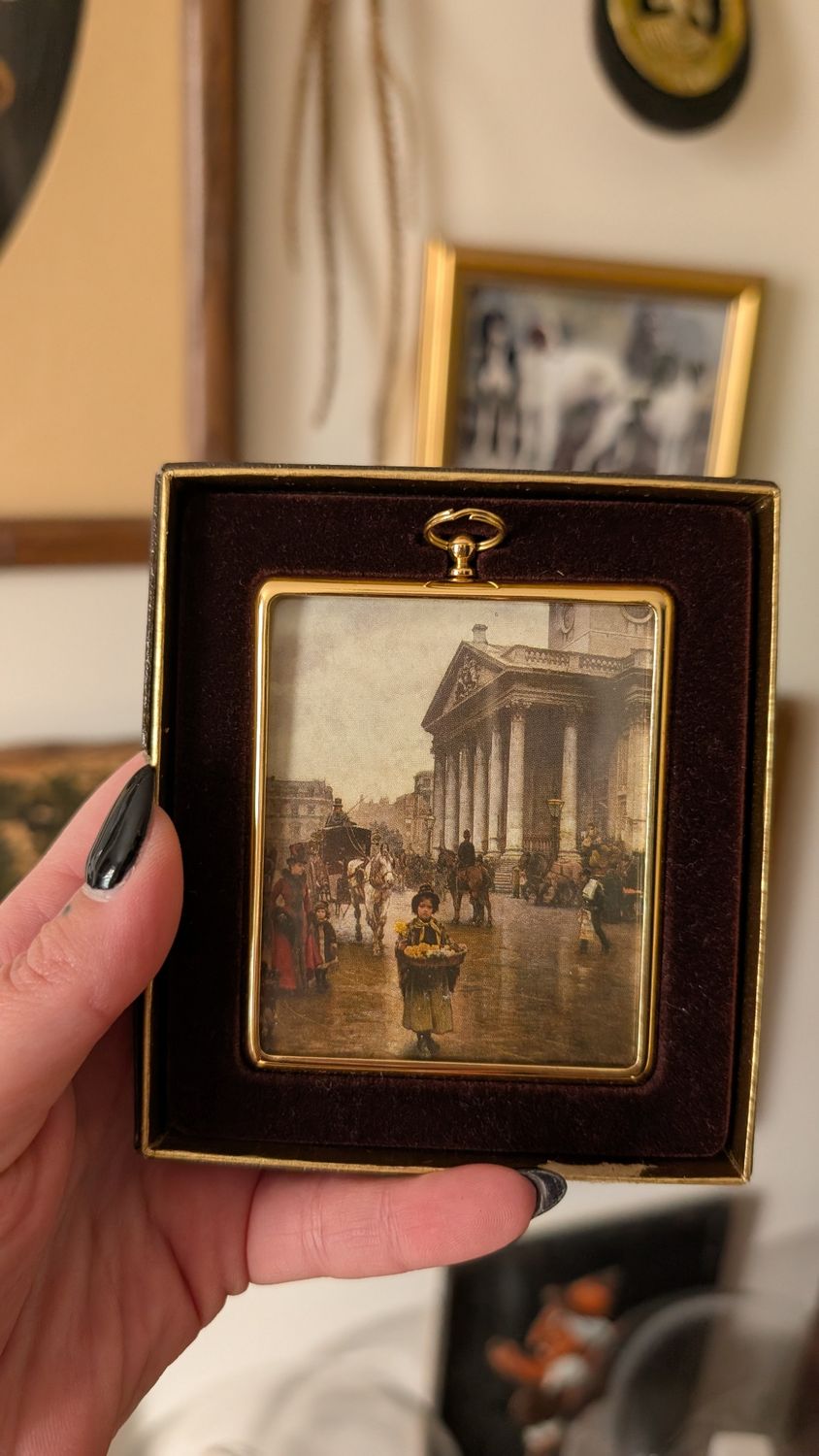 Miniature paysage frame in original box