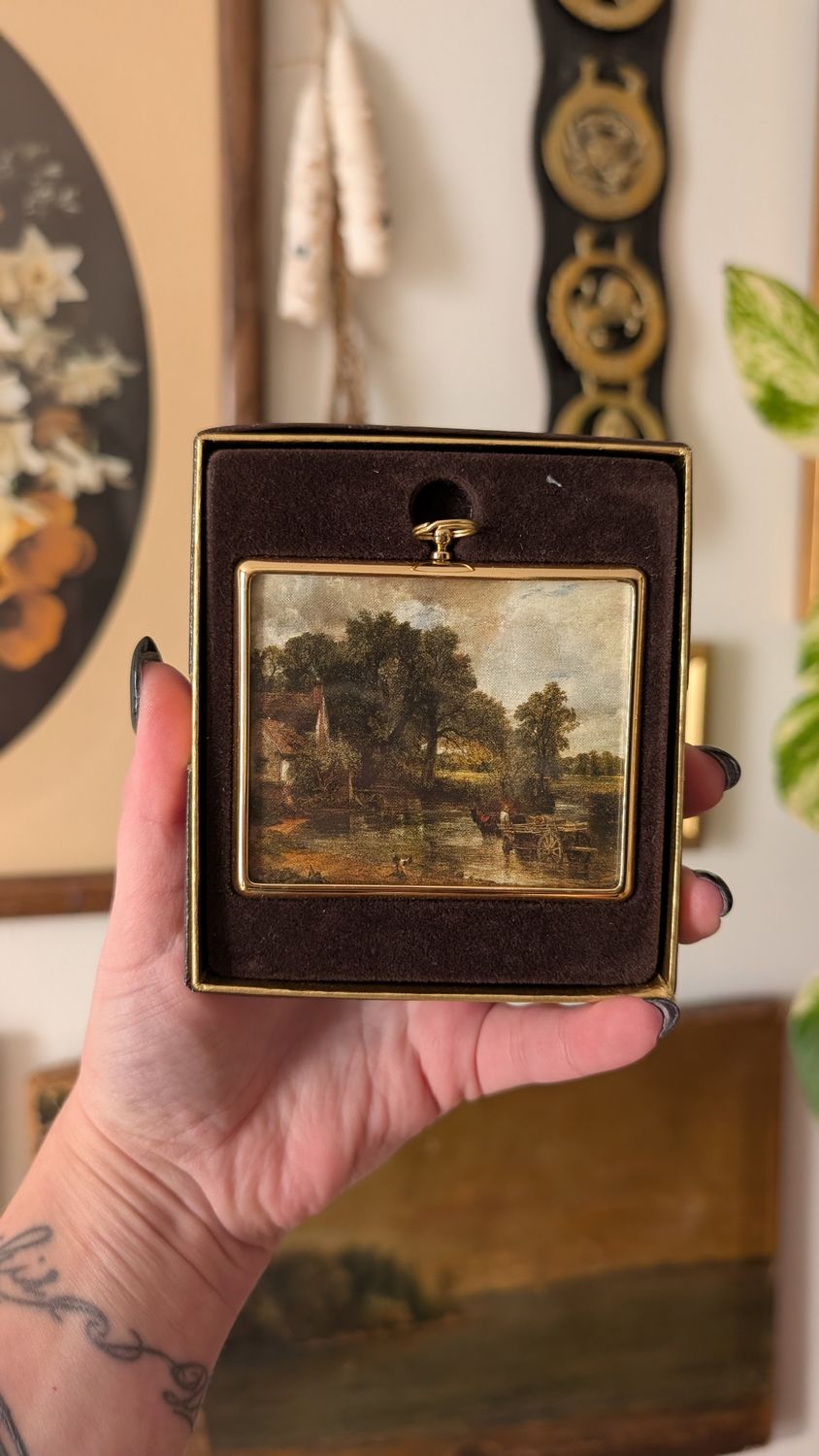 Miniature paysage frame in original box