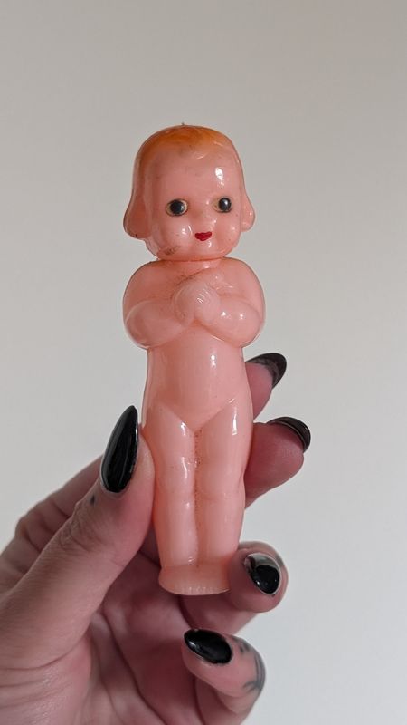 Small &quot;kewpie&quot; doll