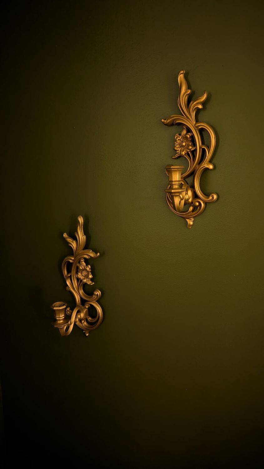 Syroco candle holders