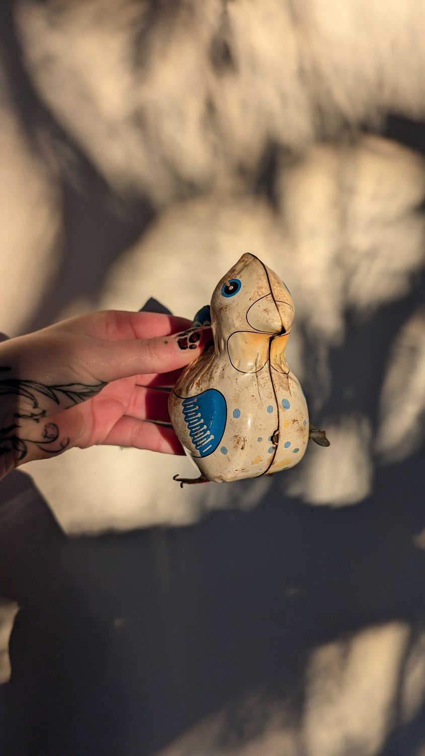 Mechanical toy chicken - doesnt work