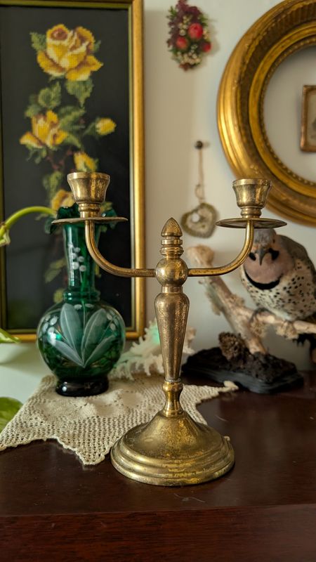 Small double candelabra