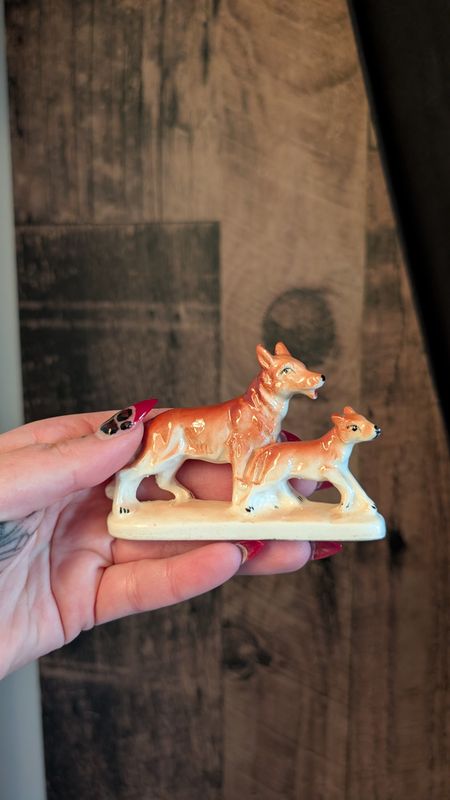 German shepard mom and pup