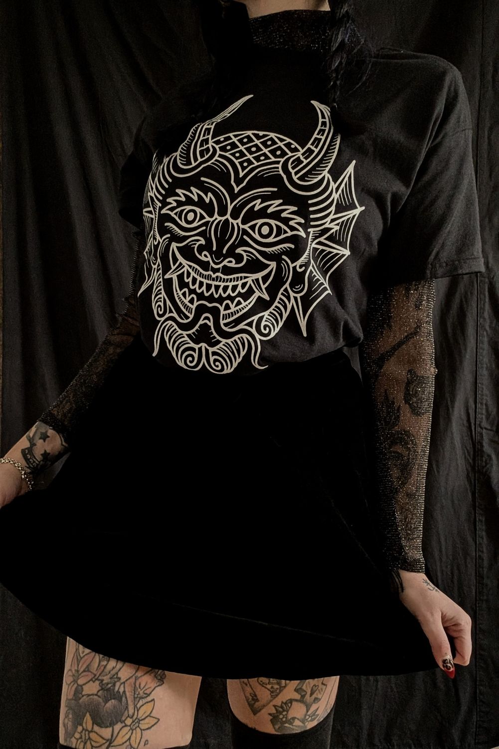 NEW MERCH Demon tshirt