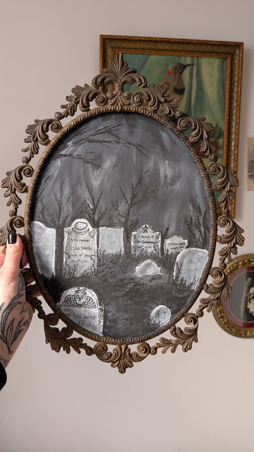 *original art* Charter street cemetery