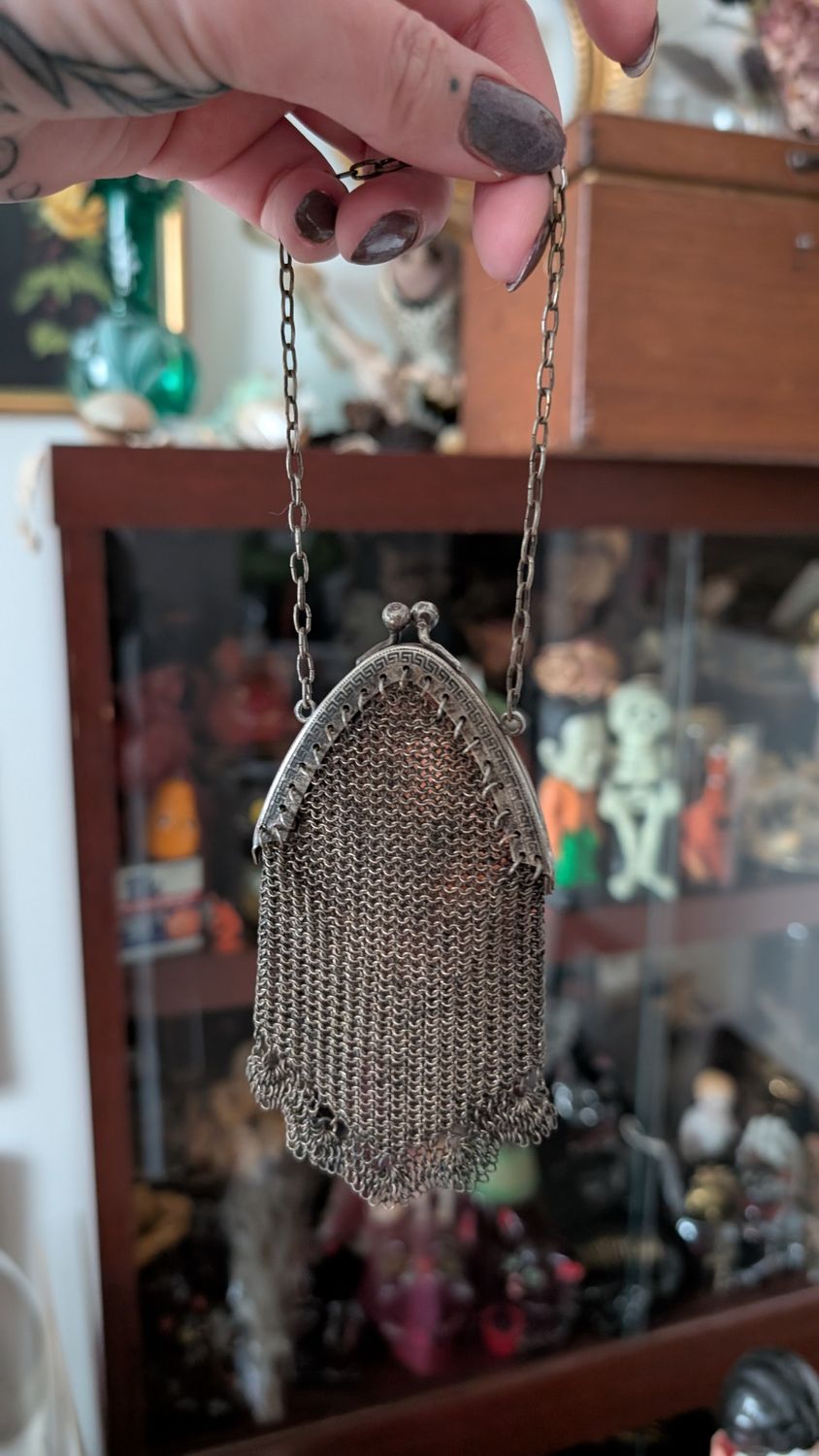 Chainmail purse