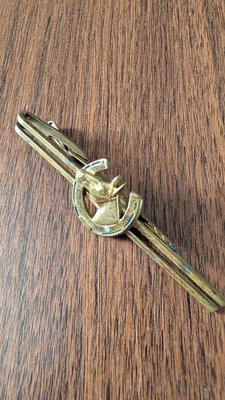 Horse tie clip