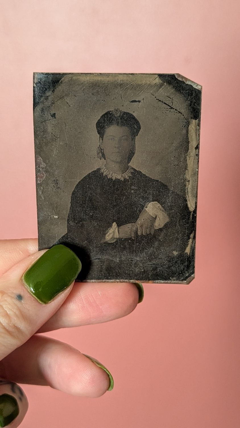 Woman tintype