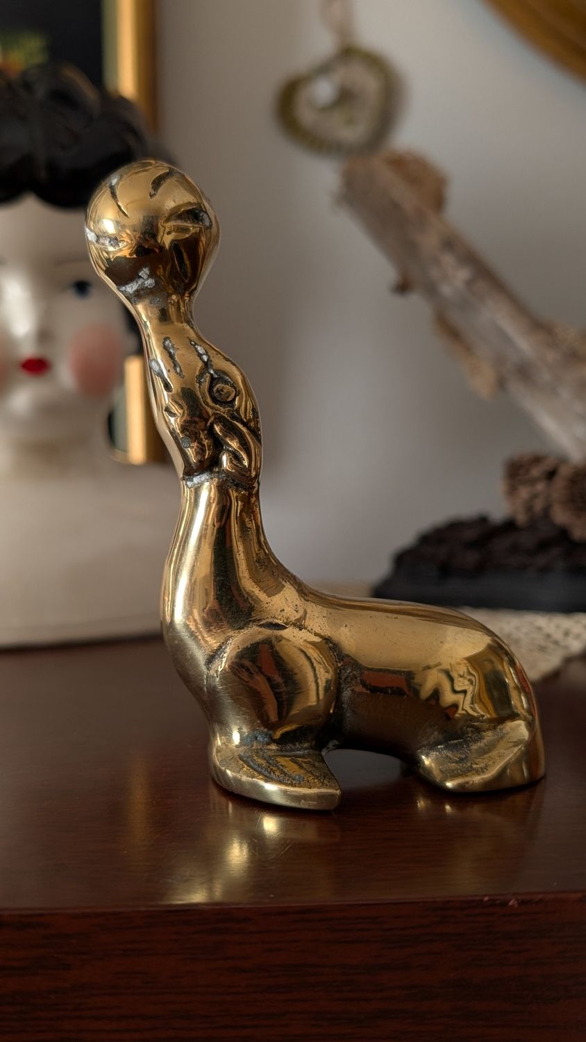 Brass seal with ball