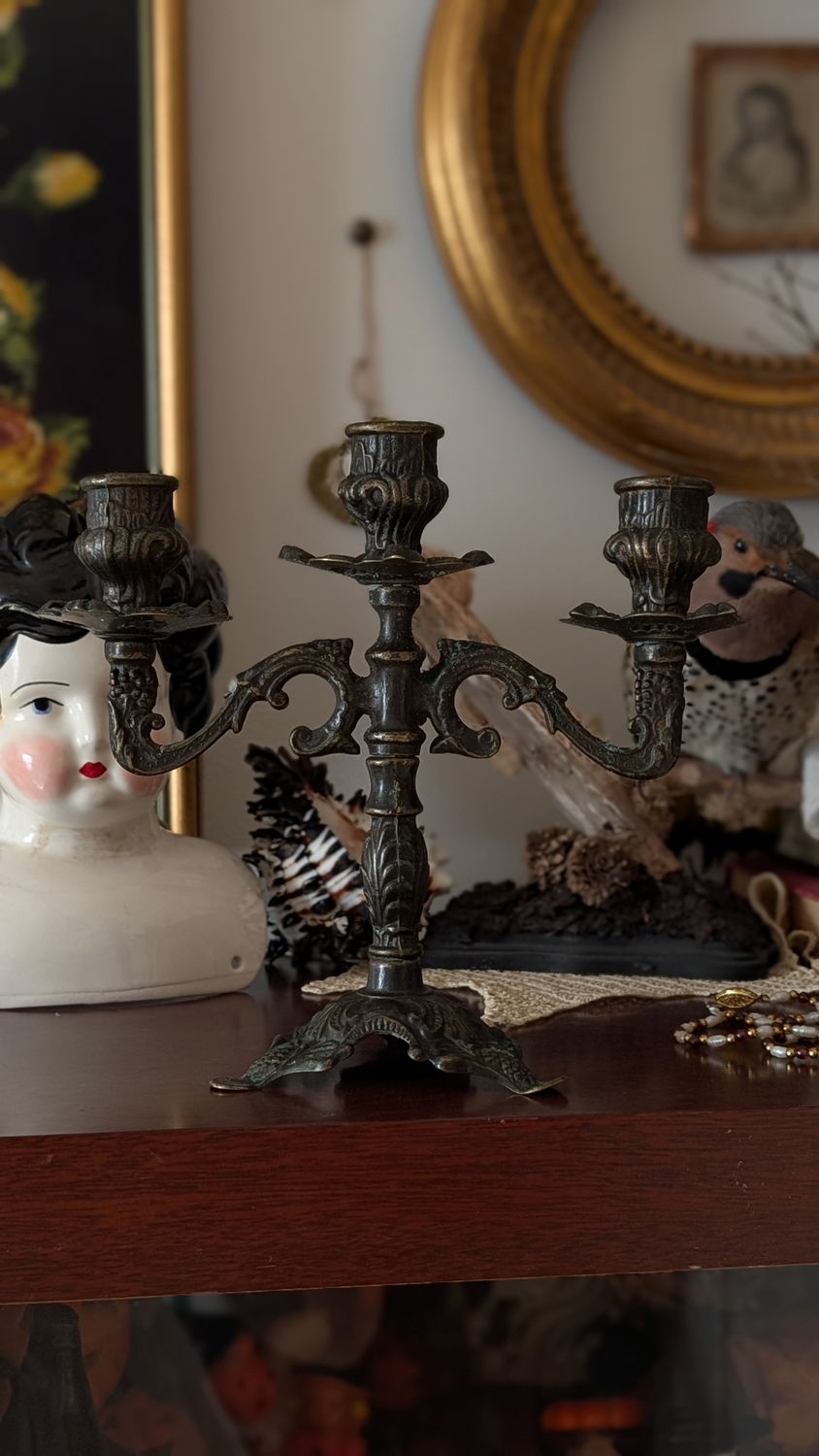 Small ornate candelabra