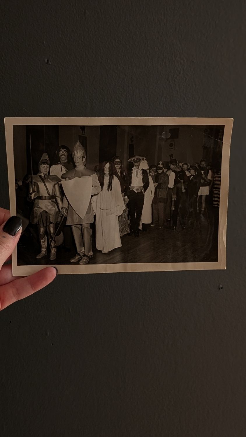 Vintage halloween costume contest 1930s real photo