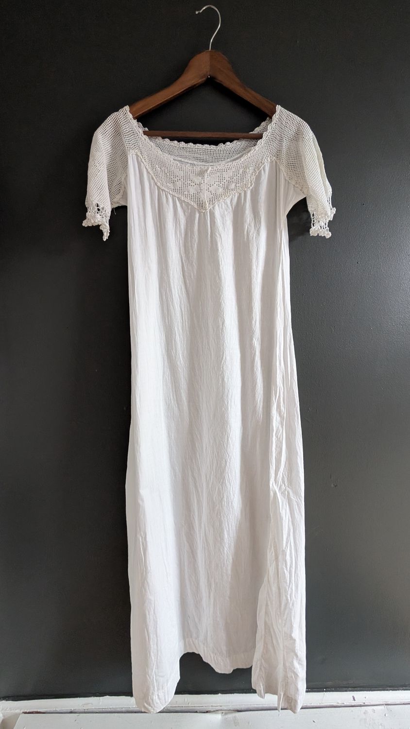Edwardian day dress- crochet