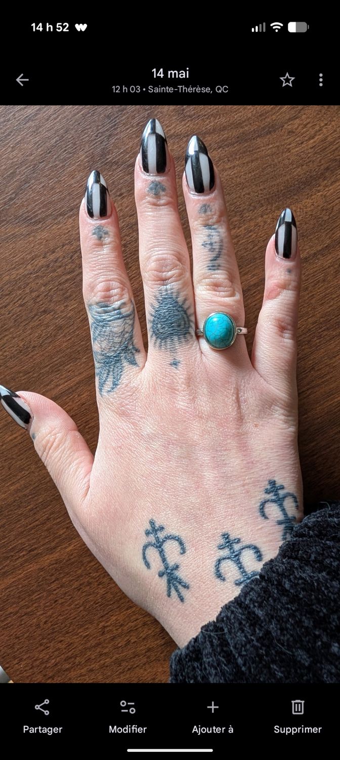 Turquoise ring sterling silver adjustable - modern