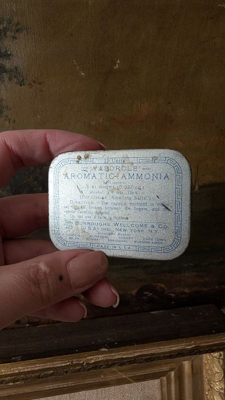Ammonia tin box